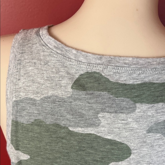 Like new Aerie Camo Tank Dress with Tie Front - Picture 8 of 15